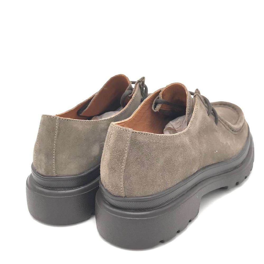 Zulian Calzature Scarpa ingegnere in crosta visone Nuova