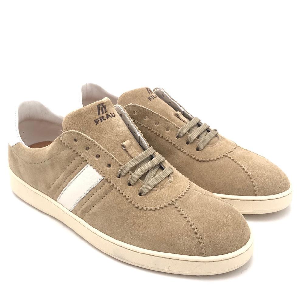 Zulian Calzature Sneakers suede avena Promozione Limitata