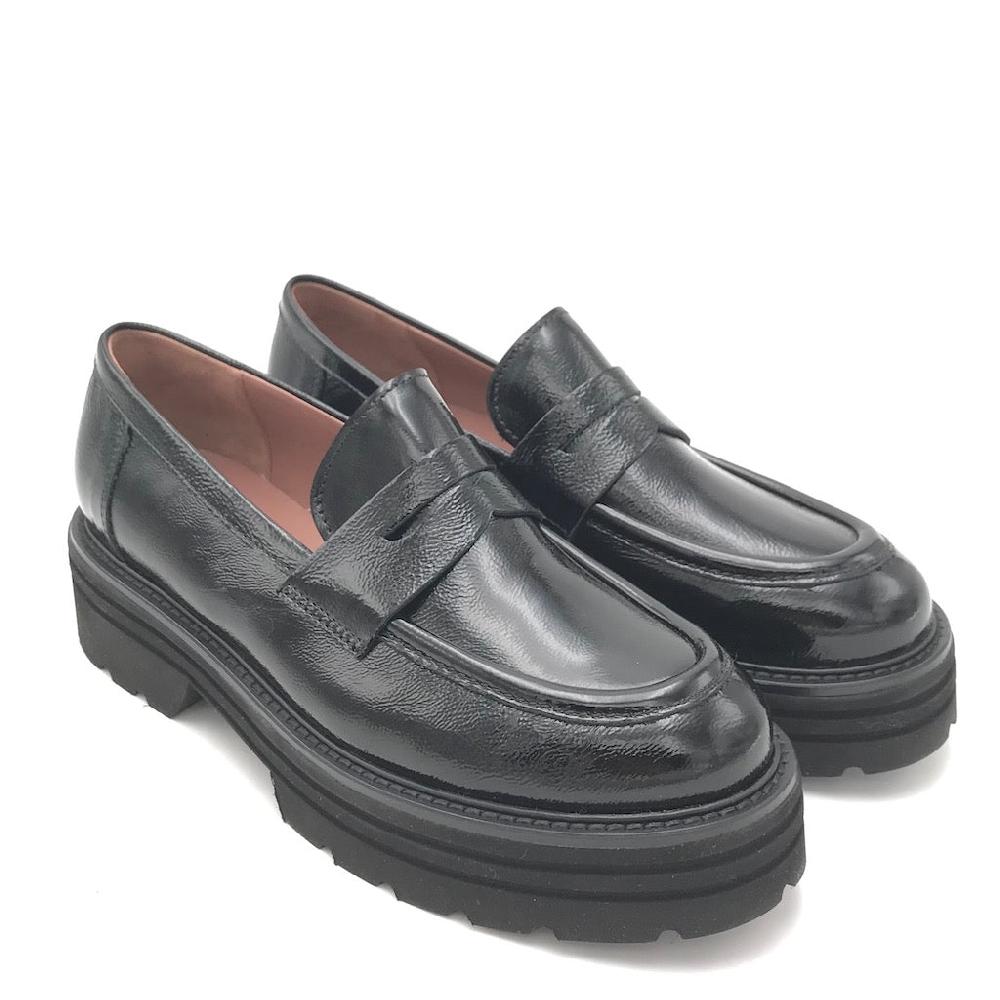 Zulian Calzature Mocassino naplak nero In Linea