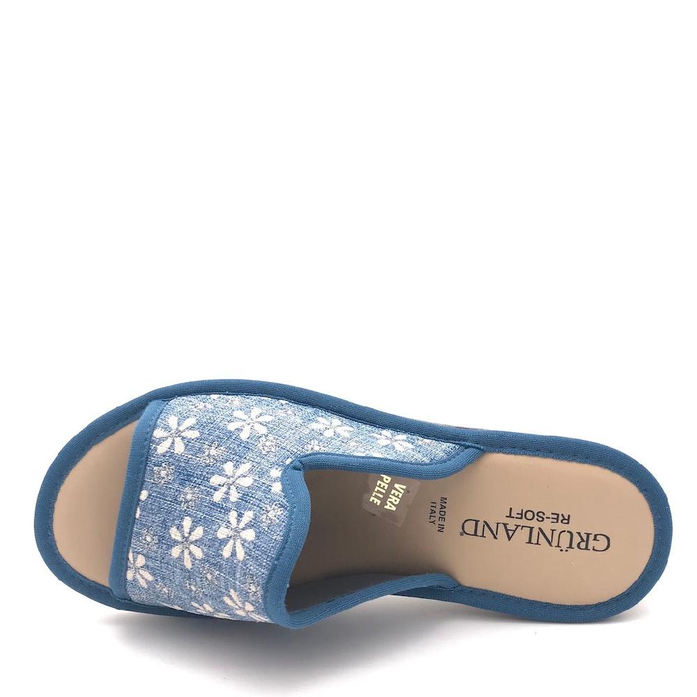 Zulian Calzature Ciabatta Dola tessuto jeans Promozione