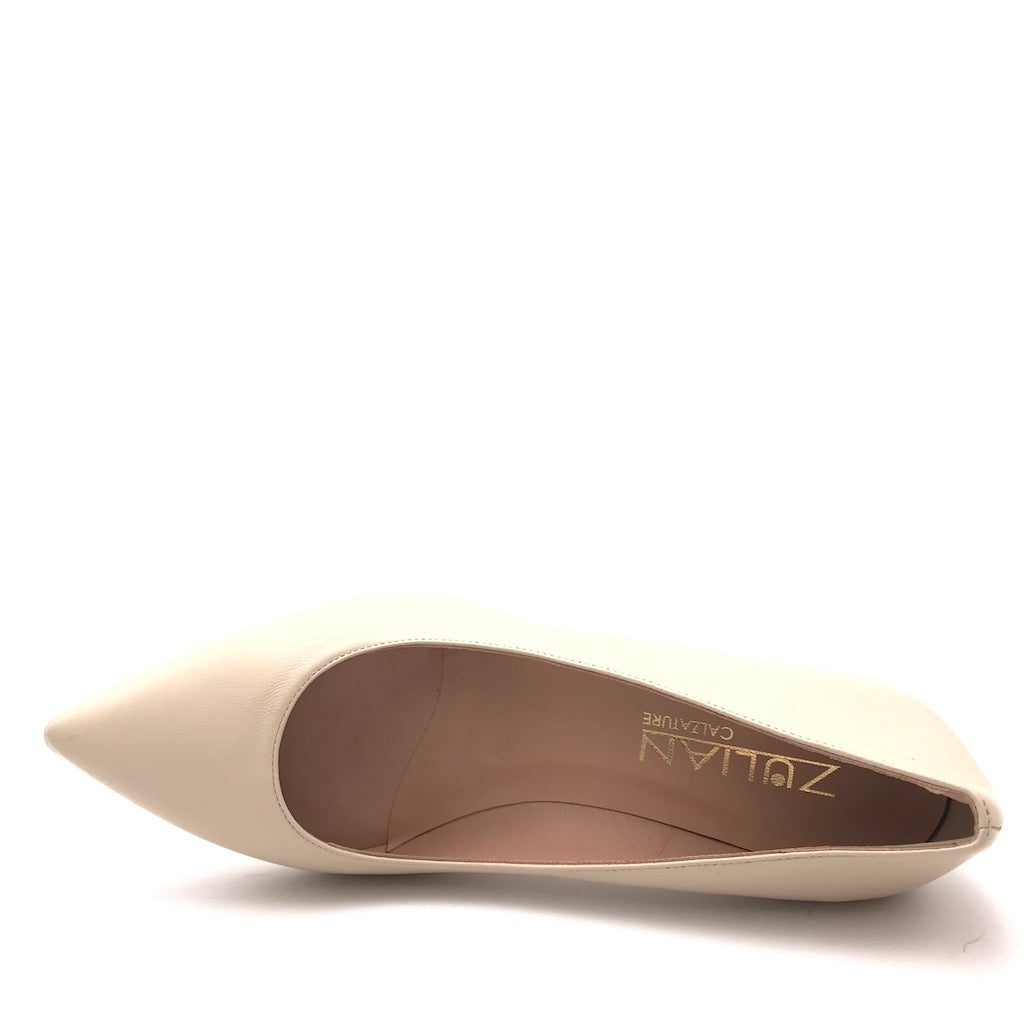 Zulian Calzature Decolletè Lory in nappa kiss Spedizione Gratuita