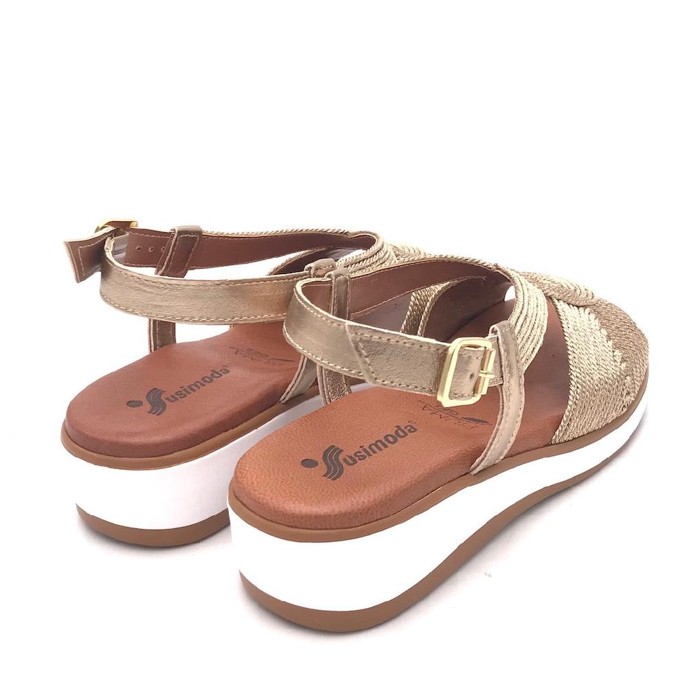 Zulian Calzature Sandalo cordalux rame Soddisfazione Garantita