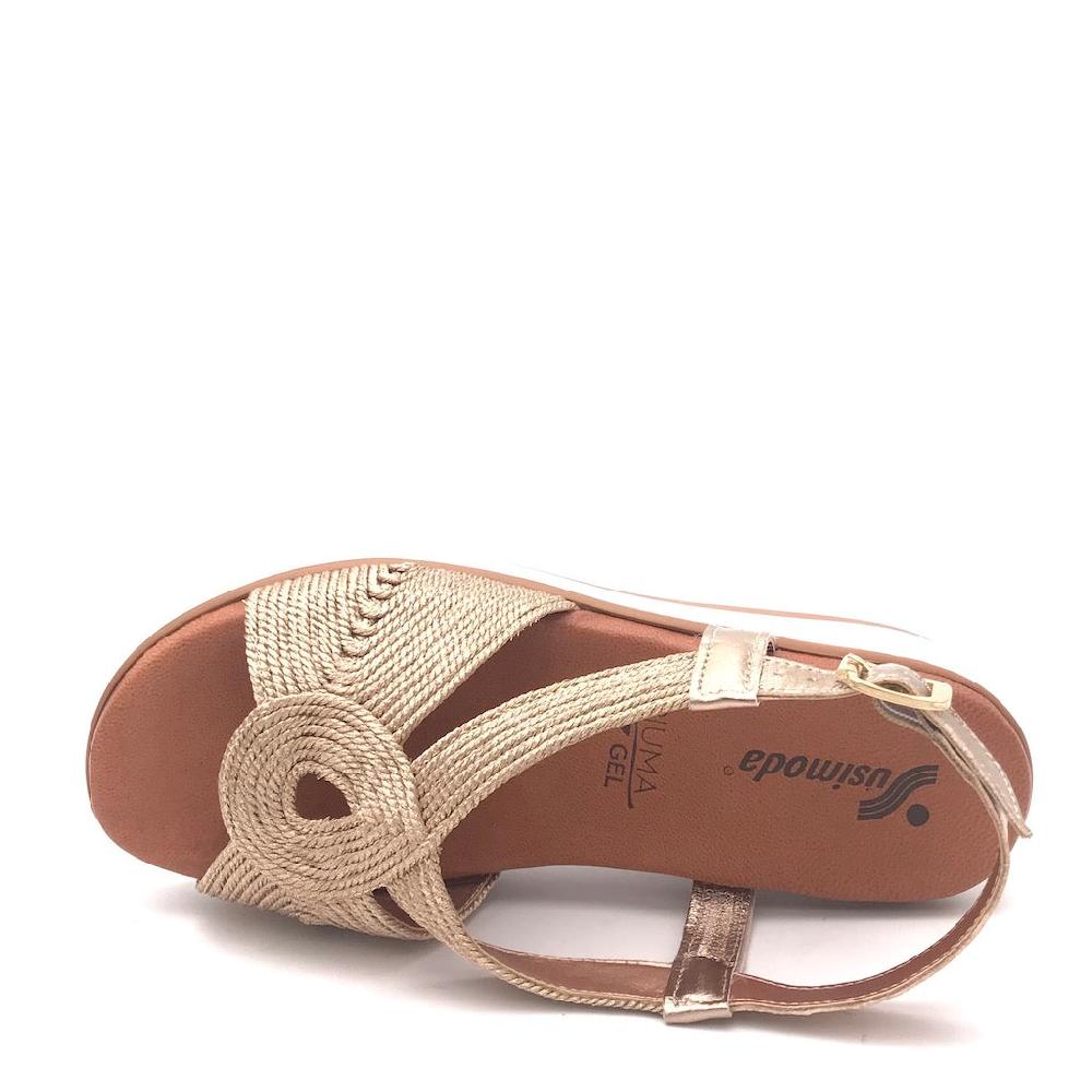 Zulian Calzature Sandalo cordalux rame Soddisfazione Garantita