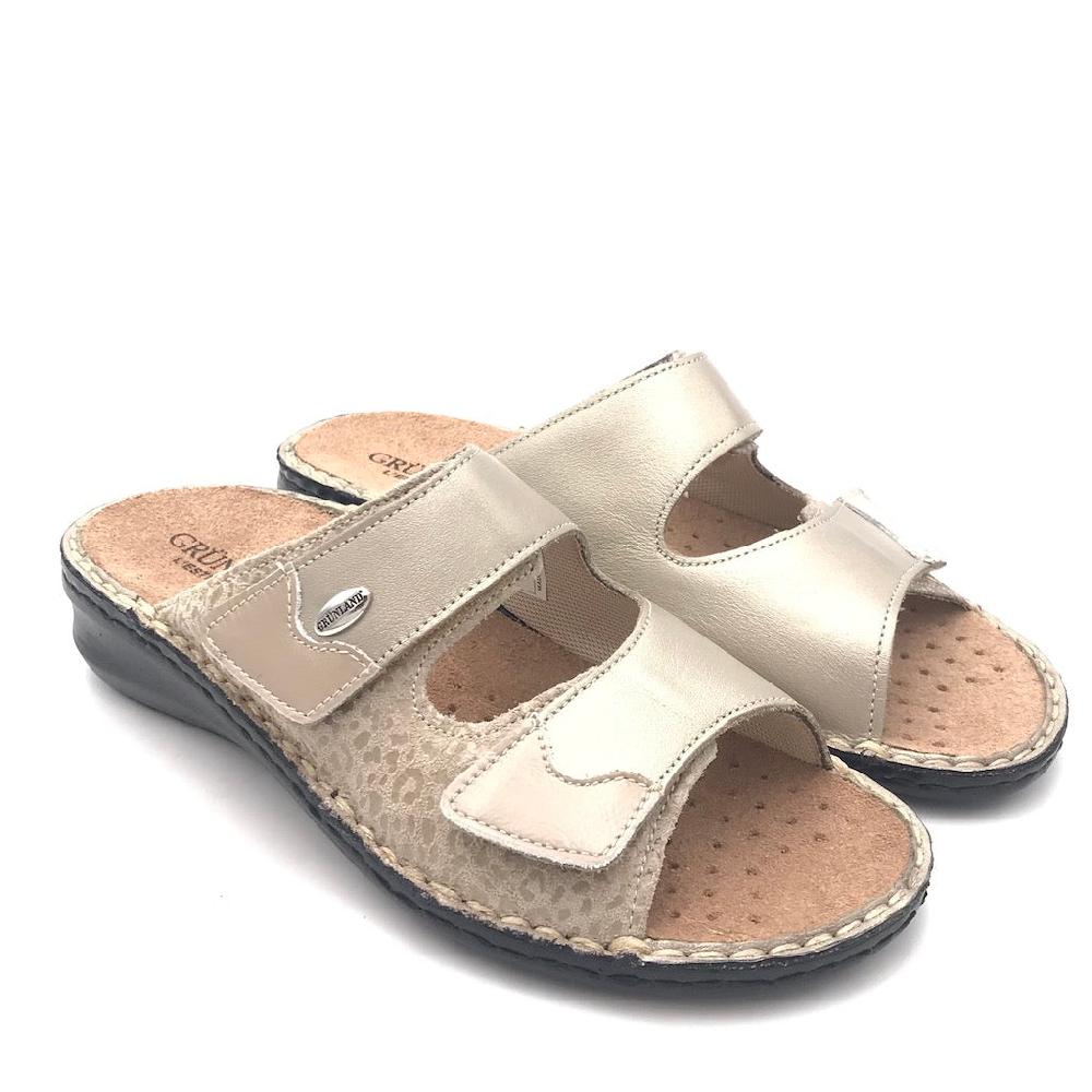 Zulian Calzature Ciabatta Dami platino Acquista Ora