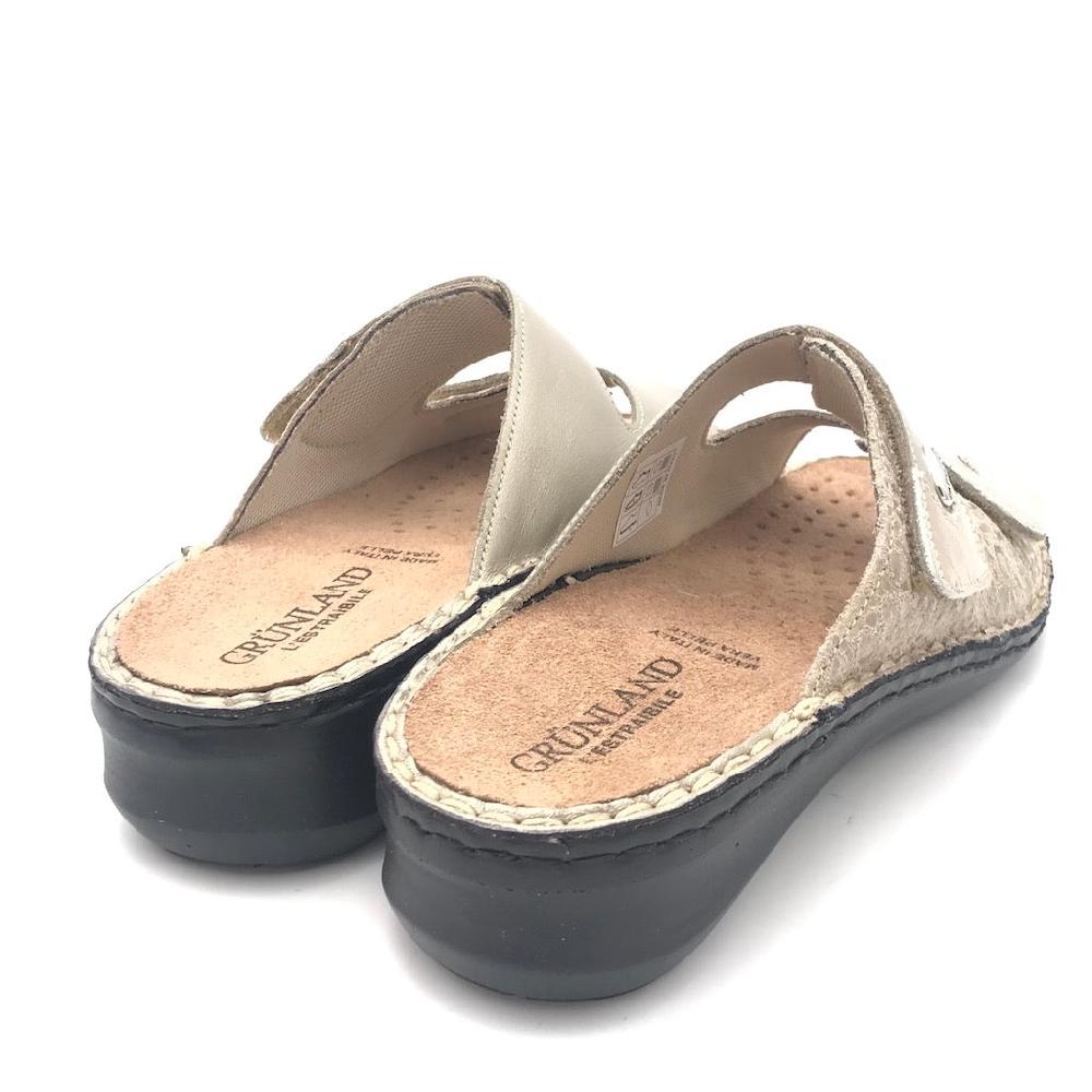 Zulian Calzature Ciabatta Dami platino Acquista Ora