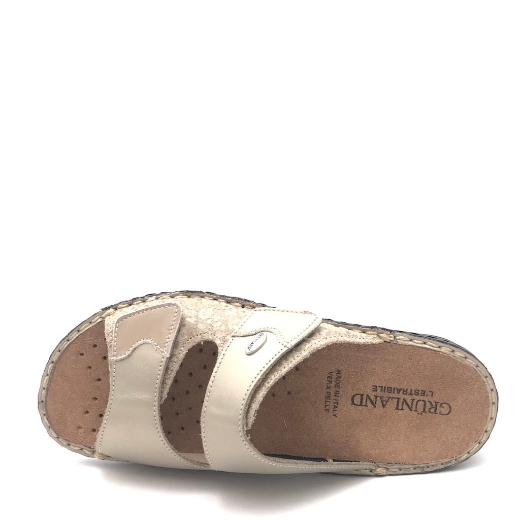 Zulian Calzature Ciabatta Dami platino Acquista Ora