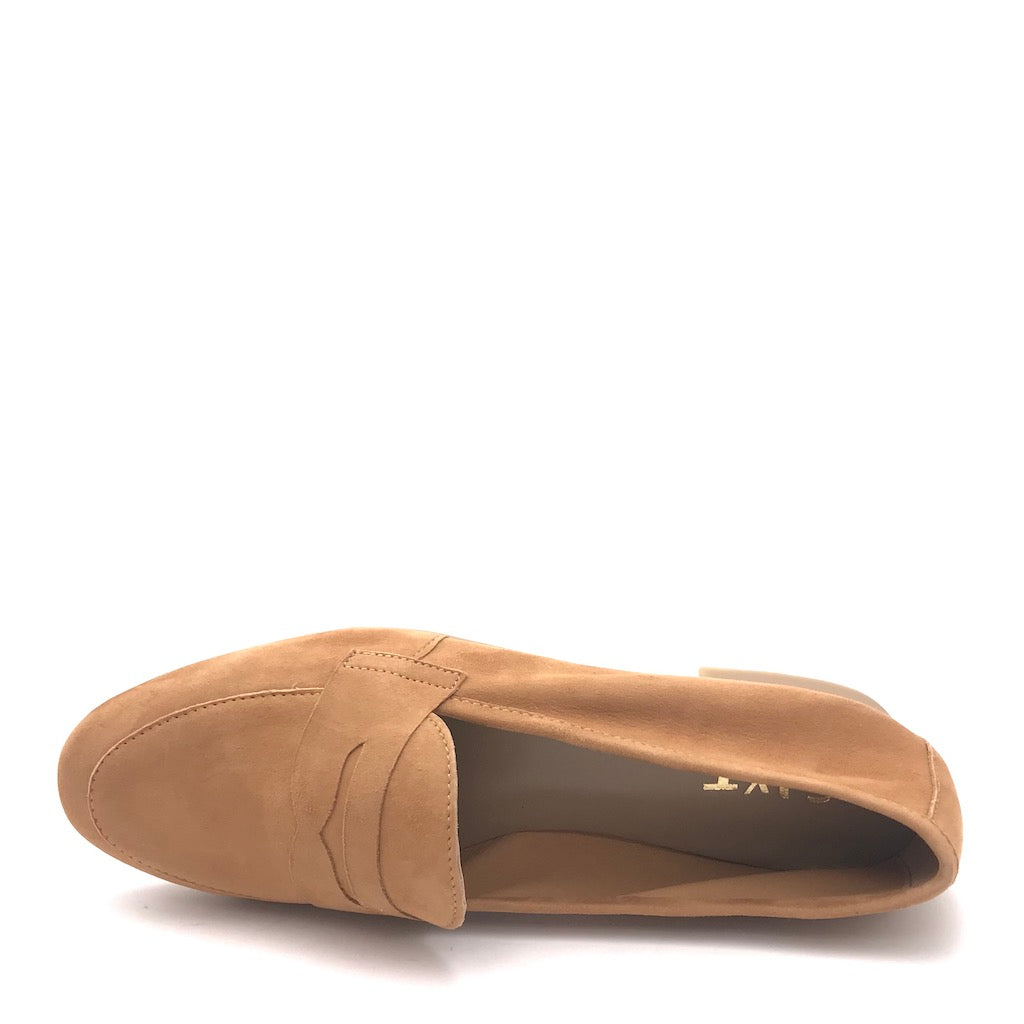 Zulian Calzature Mocassino Sixt velour tan Shopping Online