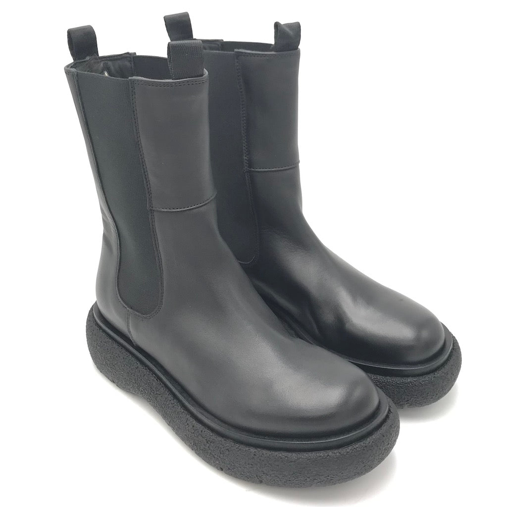 Zulian Calzature Boot Sophie beat in pelle nera Novità