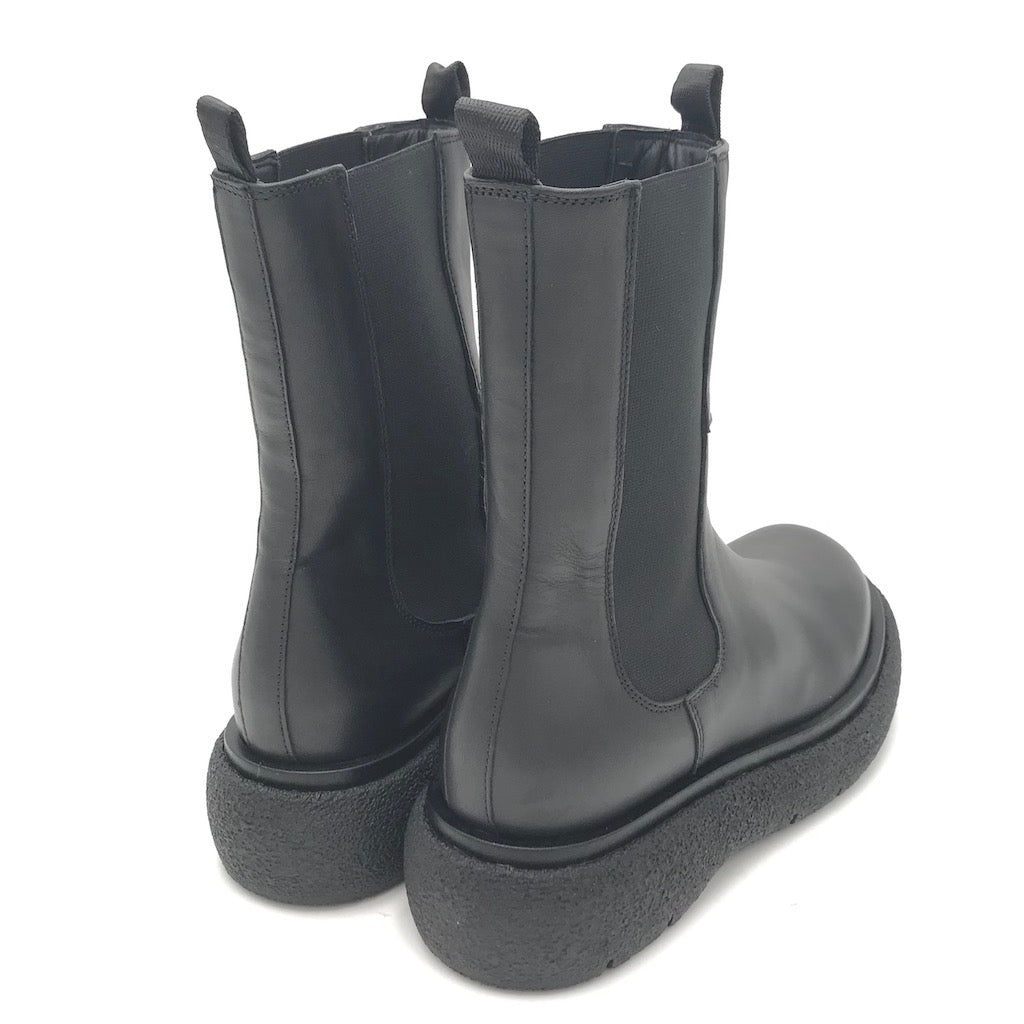Zulian Calzature Boot Sophie beat in pelle nera Novità