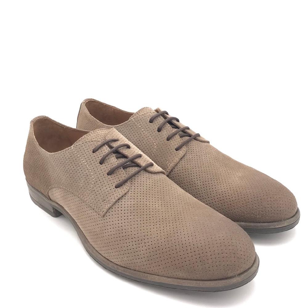Zulian Calzature Allacciata Deryk taupe Outlet