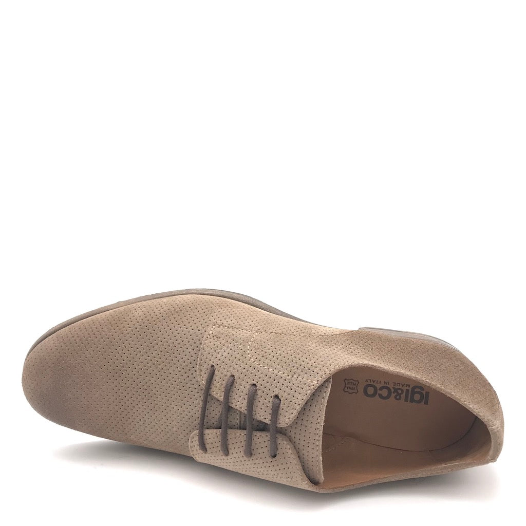 Zulian Calzature Allacciata Deryk taupe Outlet