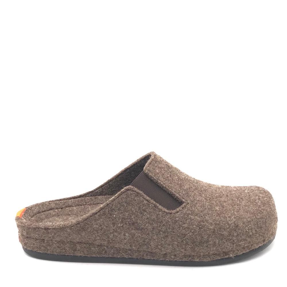 Zulian Calzature Ciabatta Reps castagno