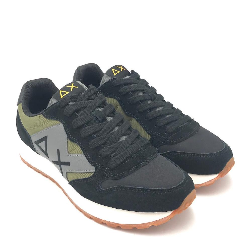 Zulian Calzature Sneakers Jaki bicolor nero Saldi Di Fabbrica