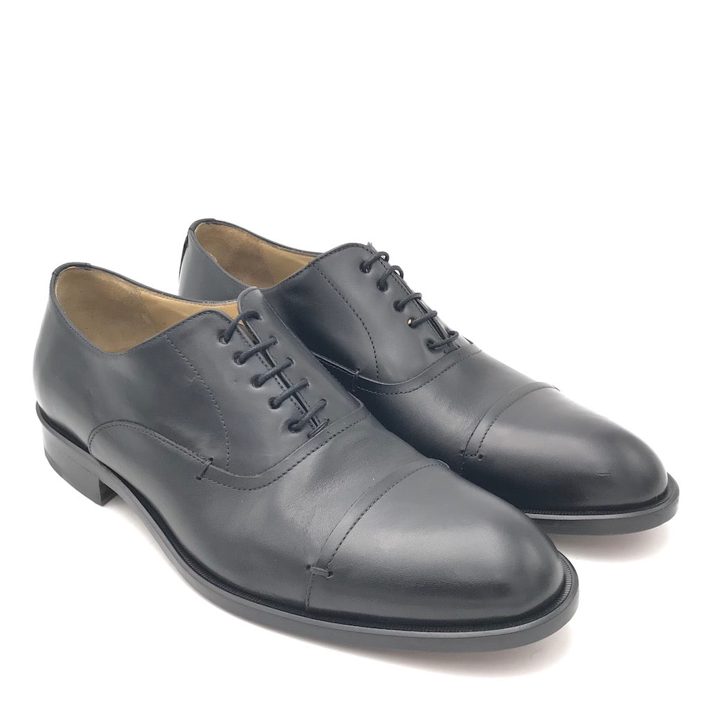 Zulian Calzature Stringata classica nera Offerta natalizia