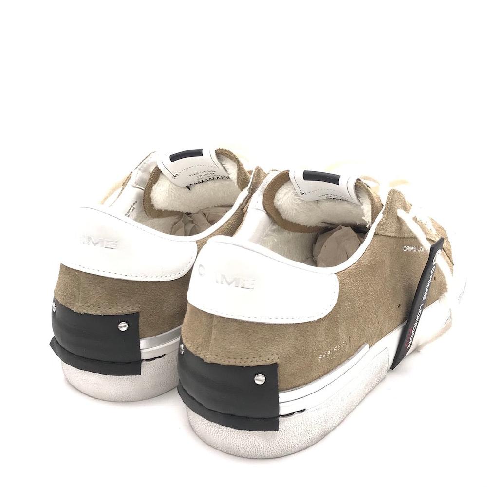 Zulian Calzature Sneakers Recut Low taupe Nuovo