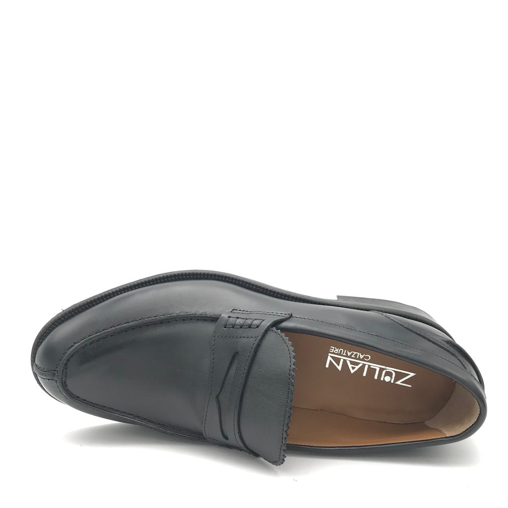 Zulian Calzature Mocassino college nero Vendita