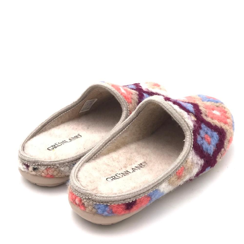 Zulian Calzature Ciabatta Faye beige-multi Soddisfazione Garantita