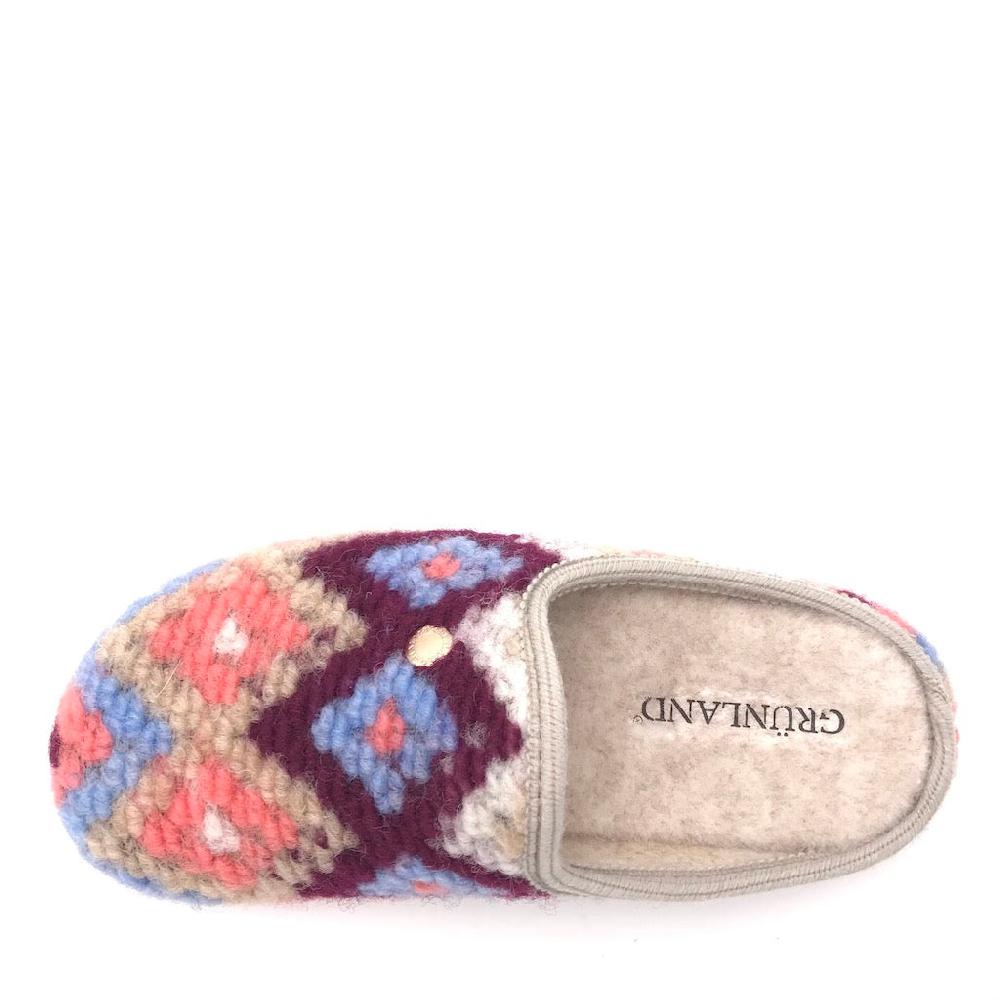 Zulian Calzature Ciabatta Faye beige-multi Soddisfazione Garantita