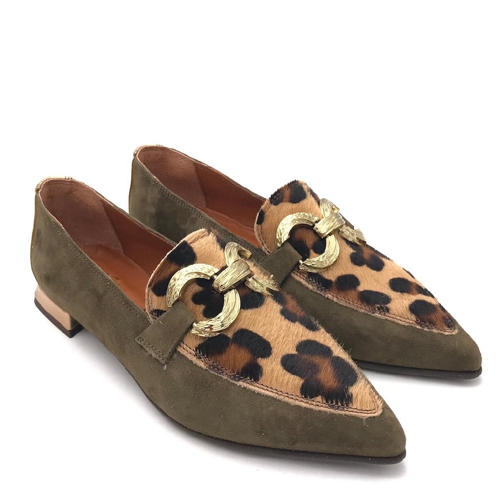 Zulian Calzature Mocassino macula leo verde Fino Al -60%
