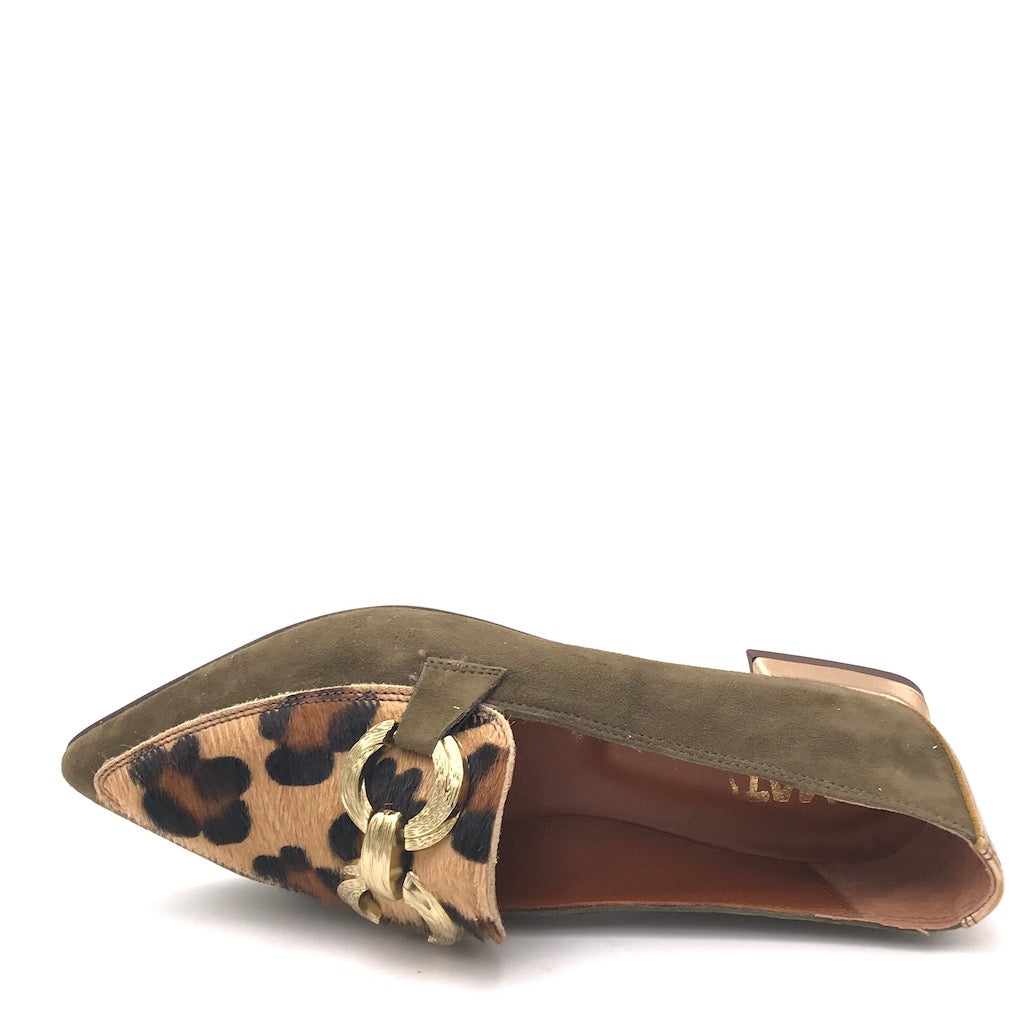 Zulian Calzature Mocassino macula leo verde Fino Al -60%