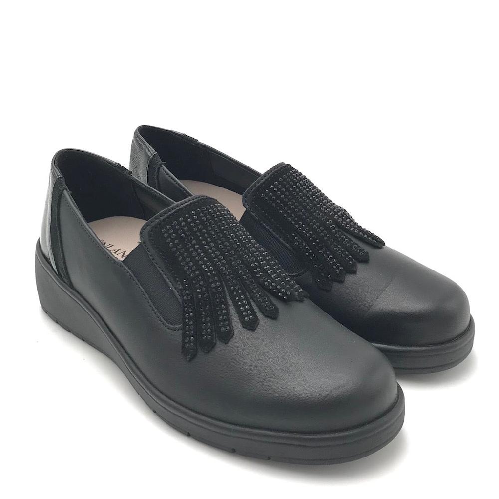 Zulian Calzature Scarpa Neta in pelle nera Novità