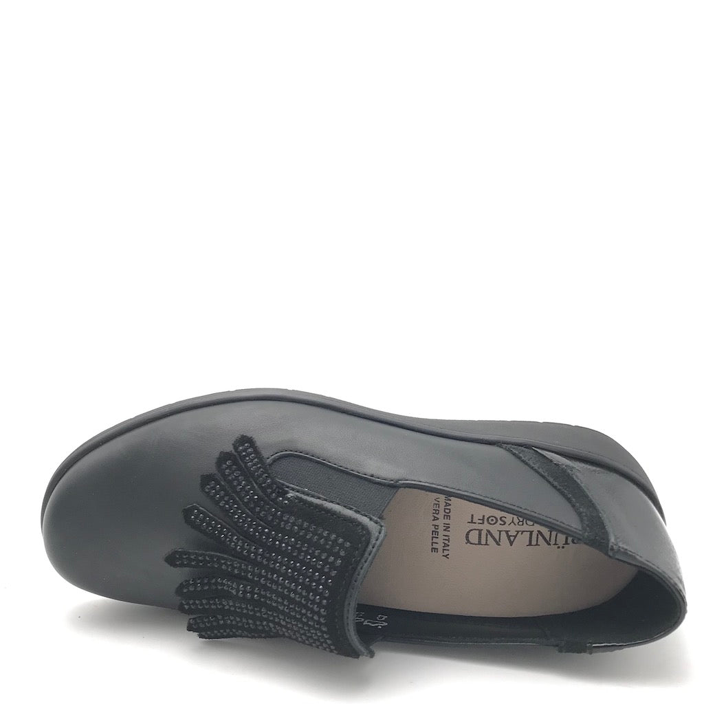Zulian Calzature Scarpa Neta in pelle nera Novità