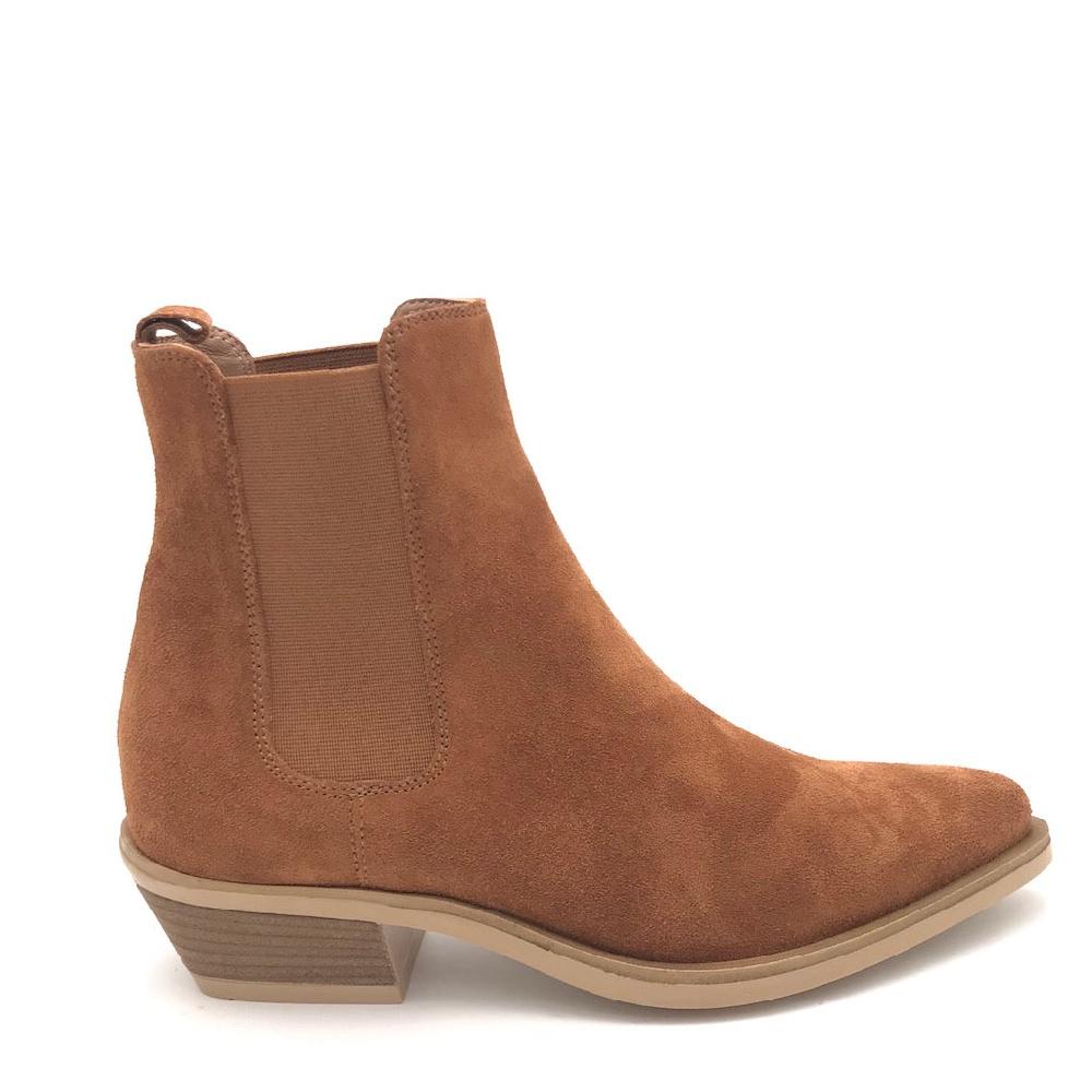 Zulian Calzature Texano in crosta brandy