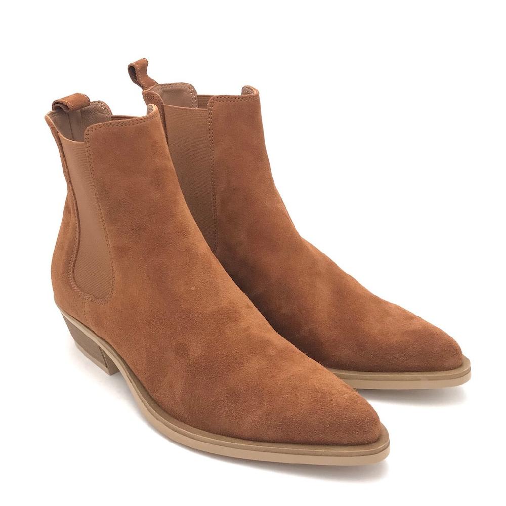 Zulian Calzature Texano in crosta brandy Sconto