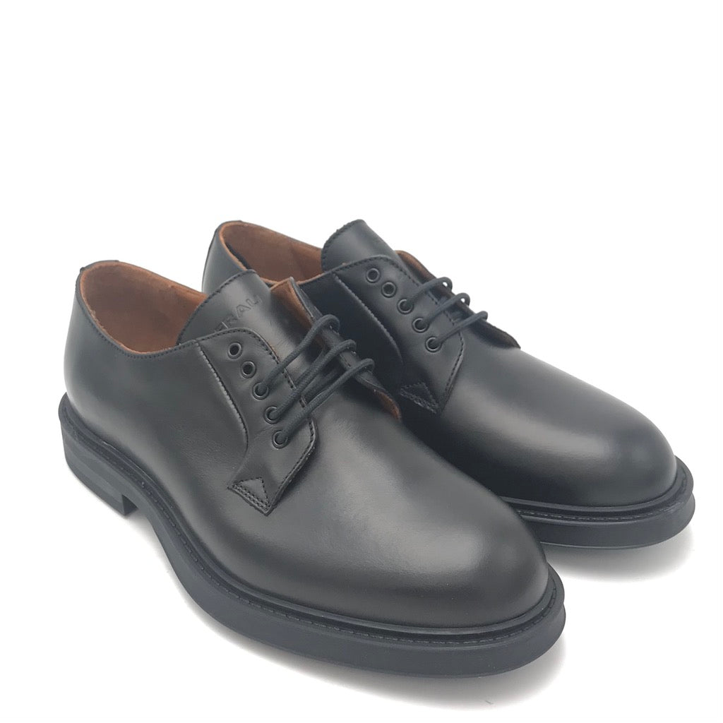 Zulian Calzature Scarpa allacciata nera Vendita Calda
