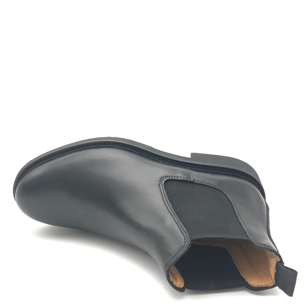 Zulian Calzature Stivaletto beatles in pelle nera 2025