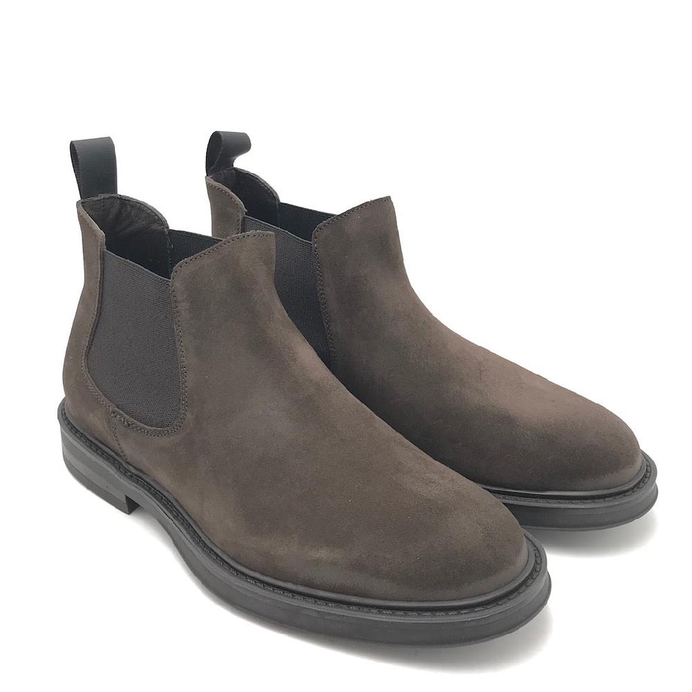 Zulian Calzature Beatles in crosta marrone Italia