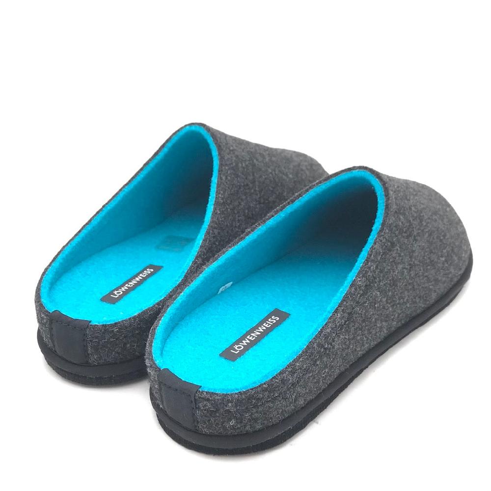 Zulian Calzature Ciabatta Easy bicolor antracite-blu fluo Qualità