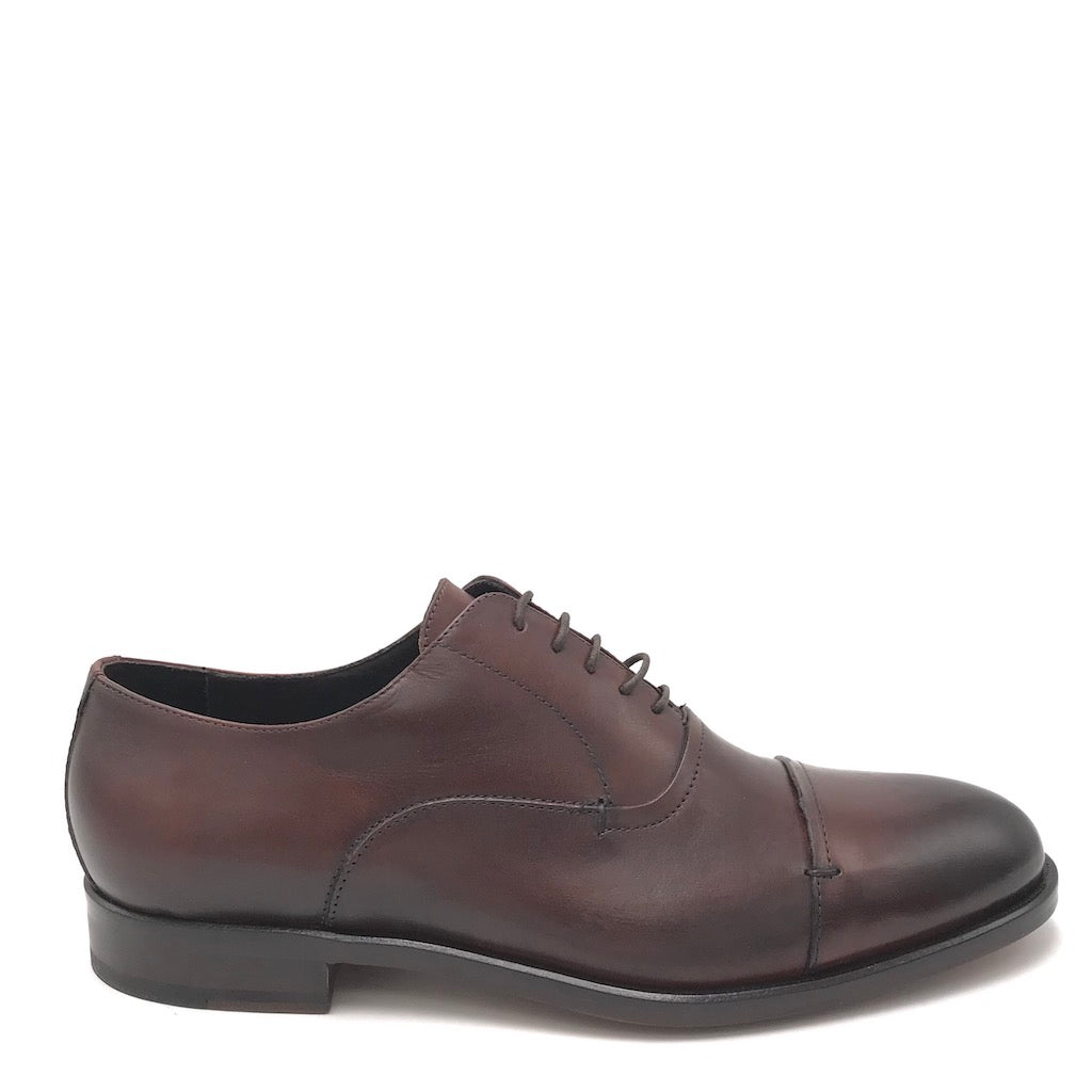 Zulian Calzature Stringata classica moro