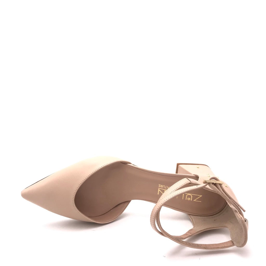 Zulian Calzature Scarpa Lerici nappa talco Shopping Online