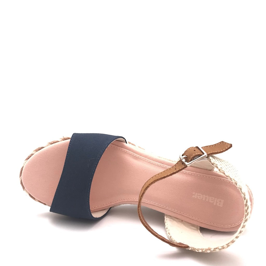 Zulian Calzature Sandalo Wells blu Saldi Di Fabbrica
