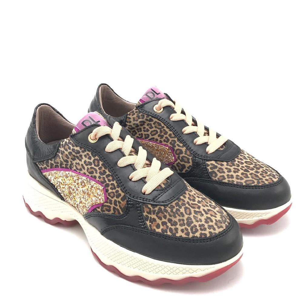 Zulian Calzature Sneakers nera animalier Negozio