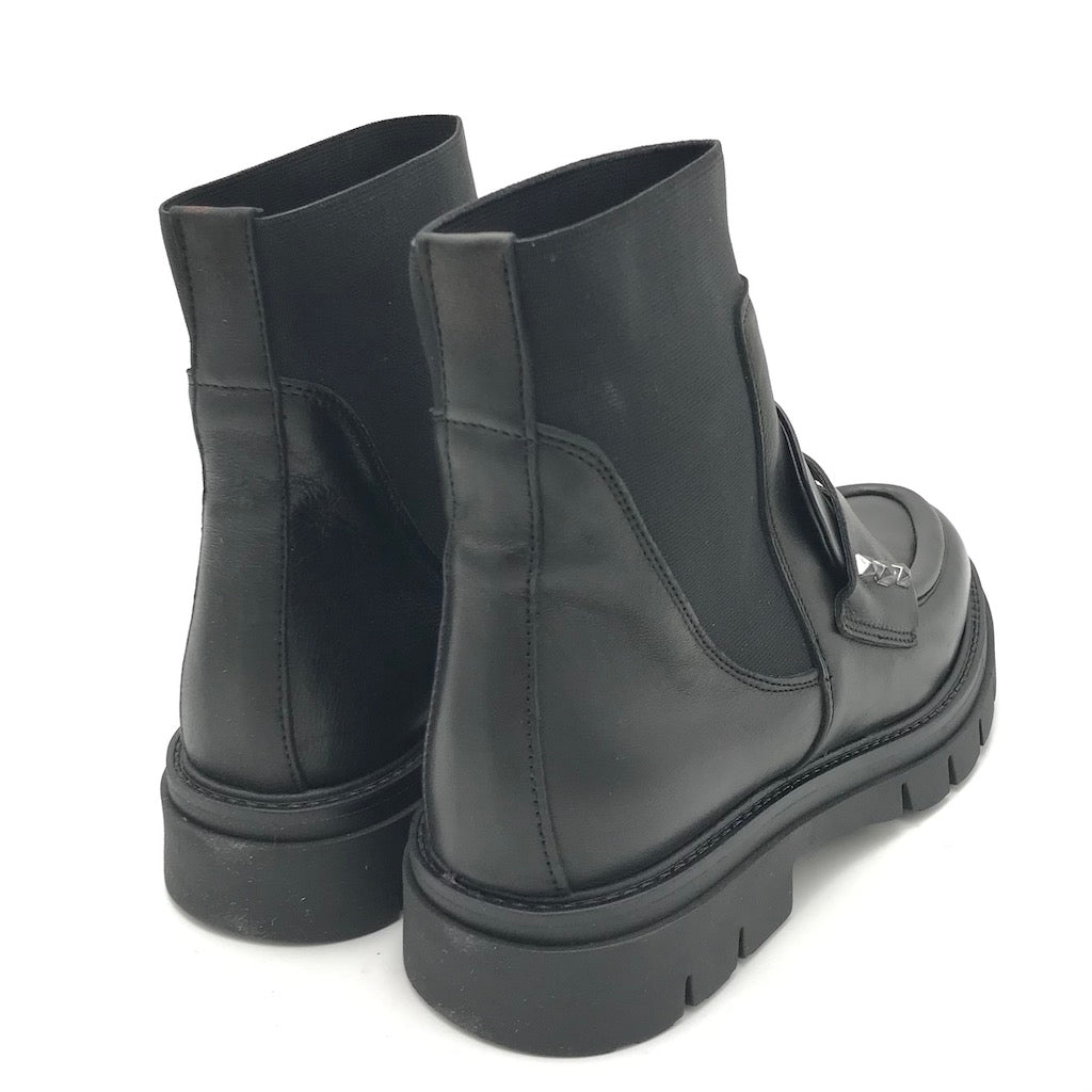 Zulian Calzature Tronchetto Taylor nero Italia