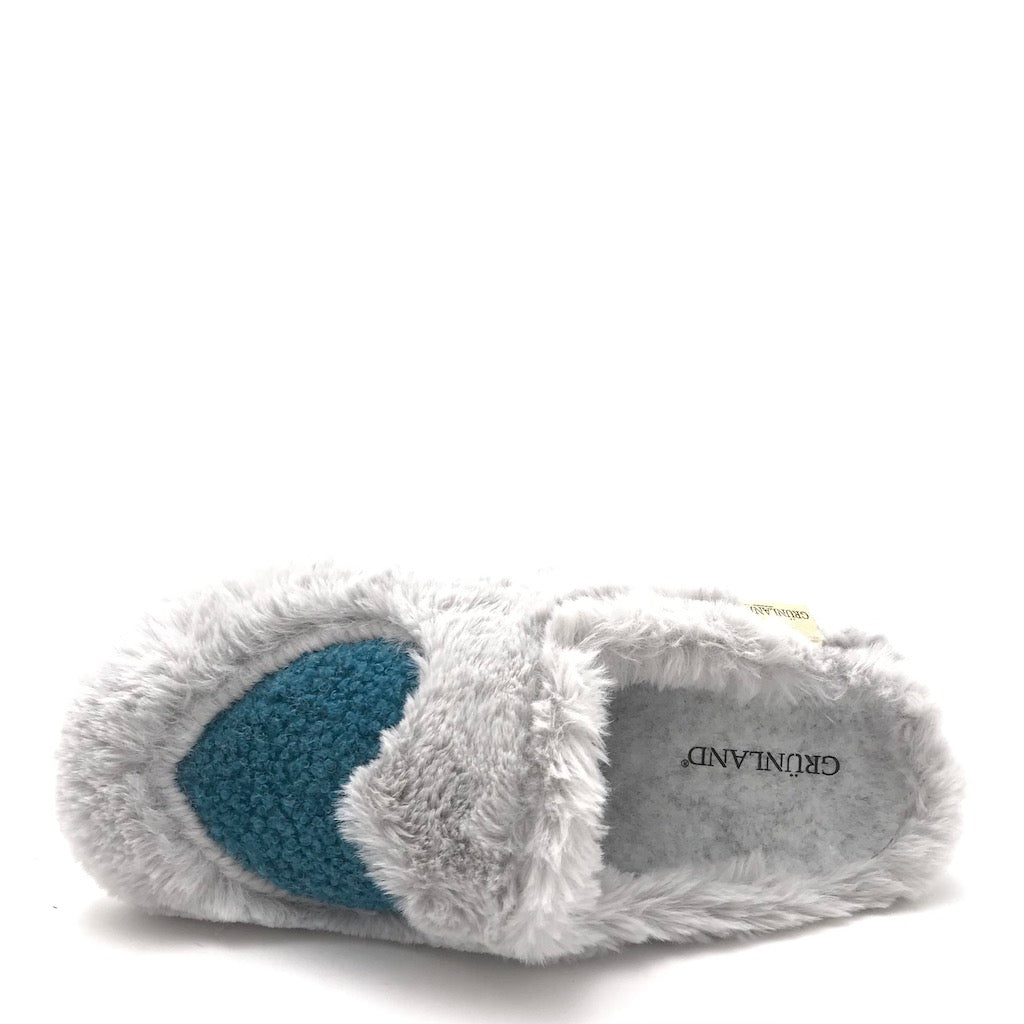 Zulian Calzature Ciabatta Alin grigio-smeraldo In Linea