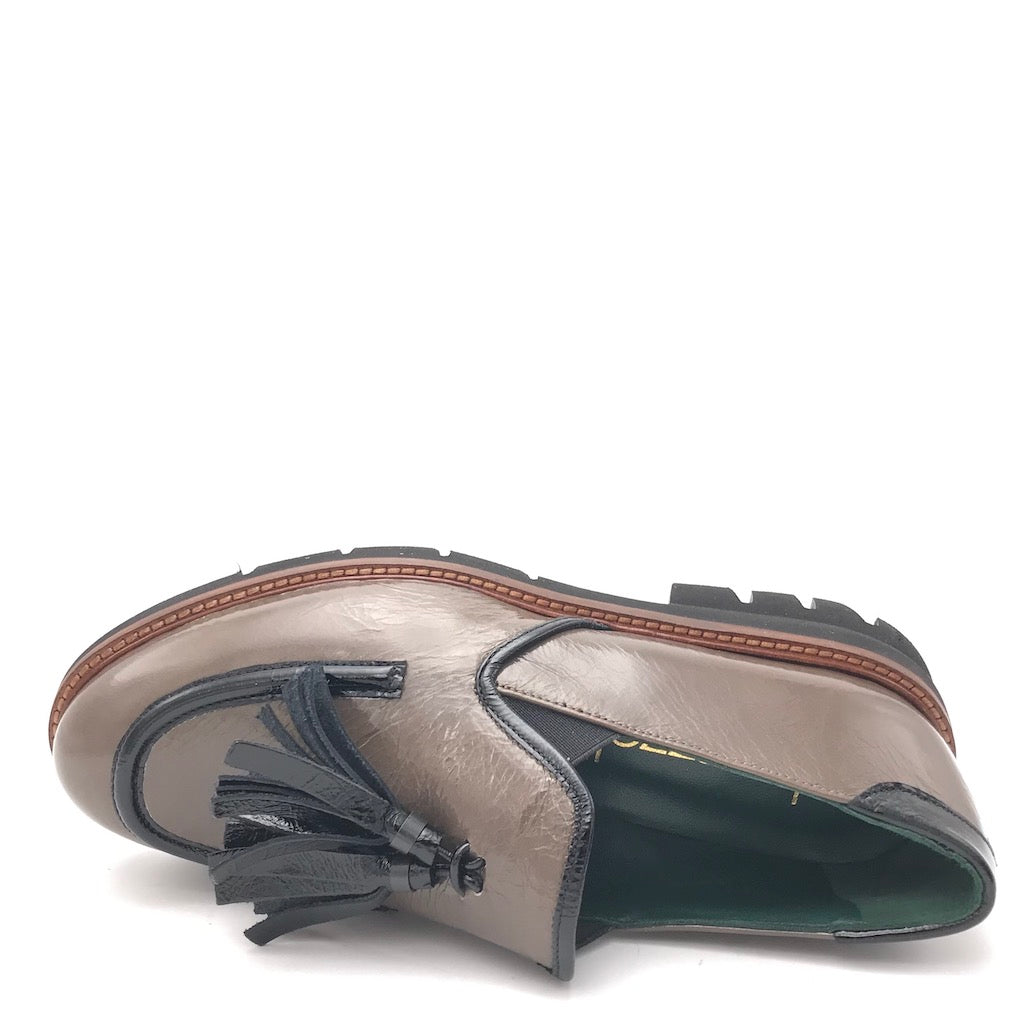 Zulian Calzature Mocassino in naplak elefant Acquista Ora
