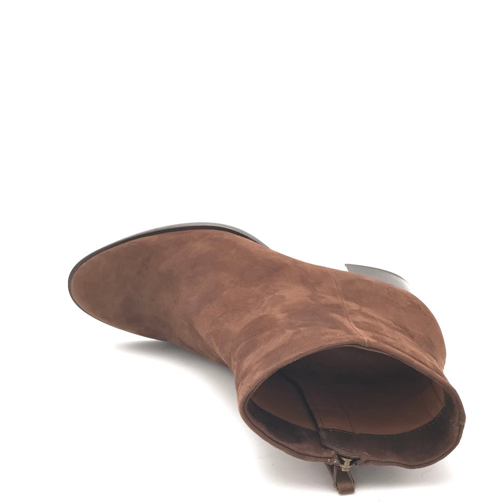 Zulian Calzature Tronchetto classico camoscio marrone Consegna Veloce