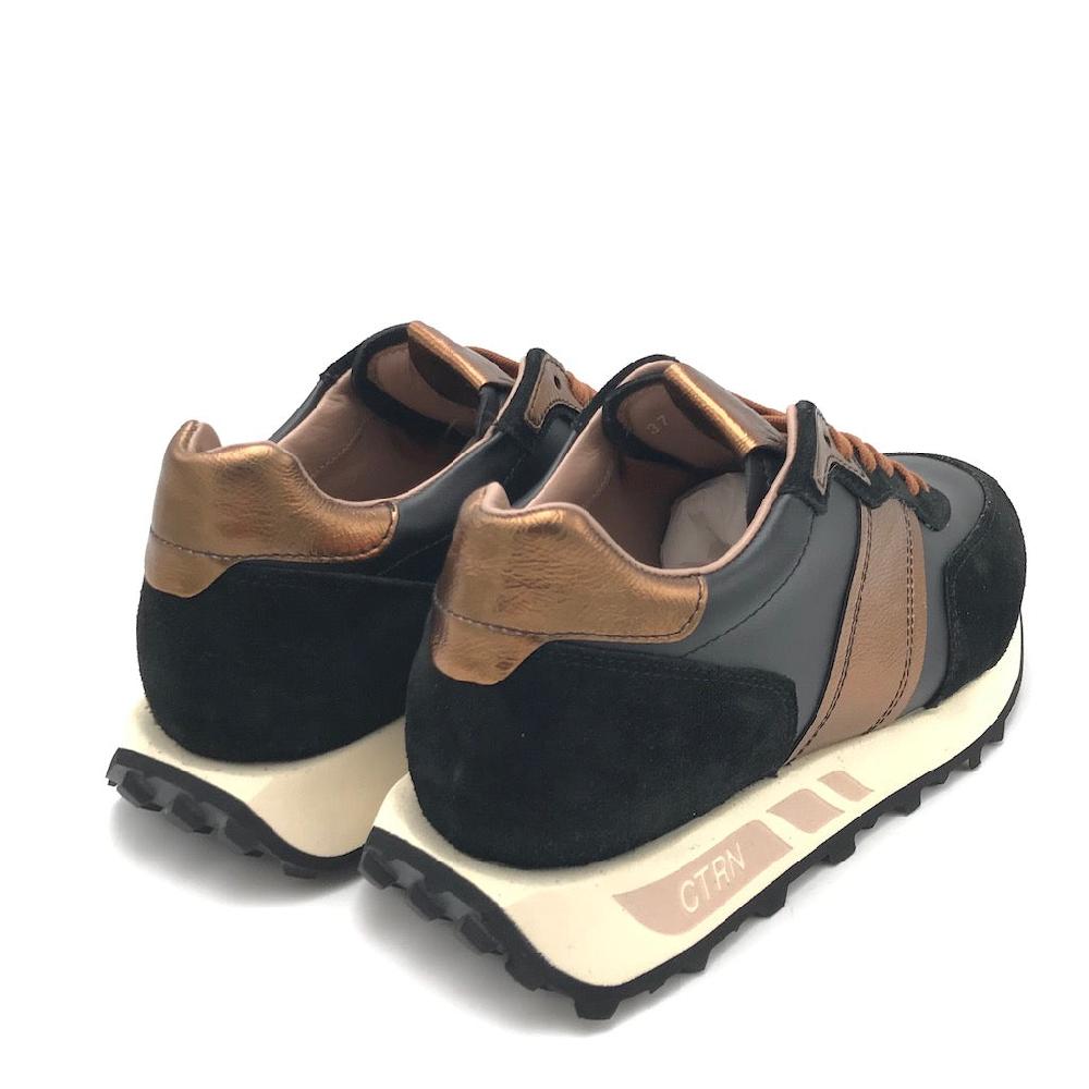 Zulian Calzature Sneakers running nero-bronzo Shopping Online