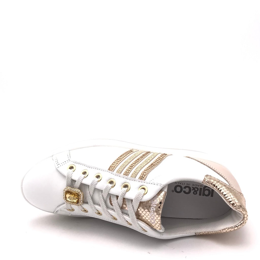 Zulian Calzature Sneakers Alina bianca In Vendita