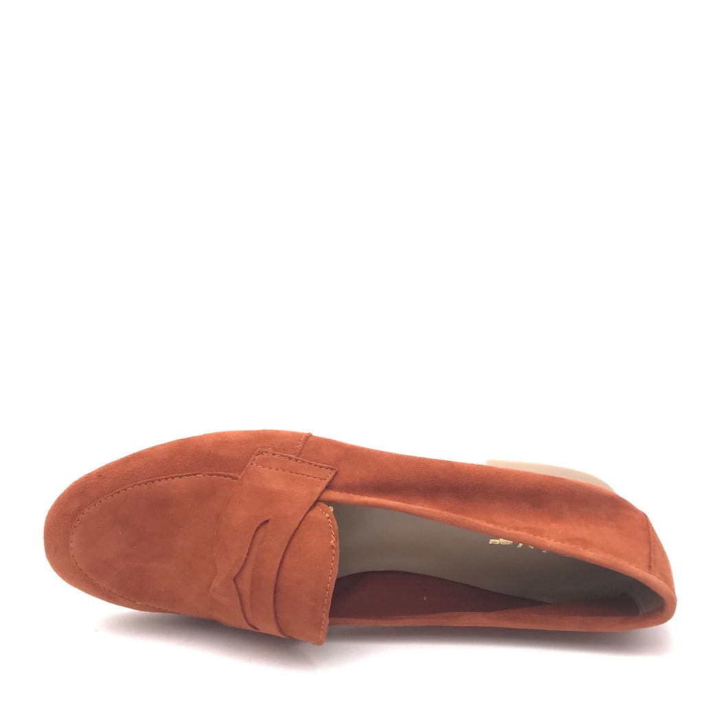 Zulian Calzature Mocassino Sixt velour ruggine Offerte