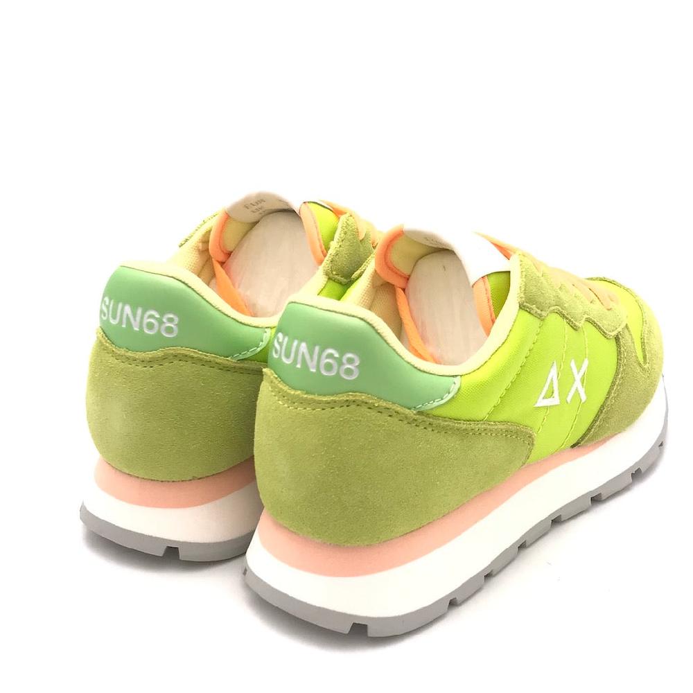 Zulian Calzature Sneakers Ally solid nylon lime Saldi Di Fabbrica