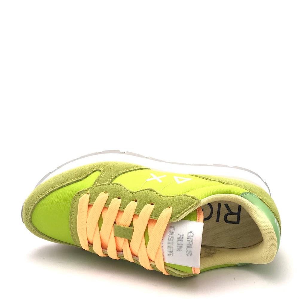 Zulian Calzature Sneakers Ally solid nylon lime Saldi Di Fabbrica