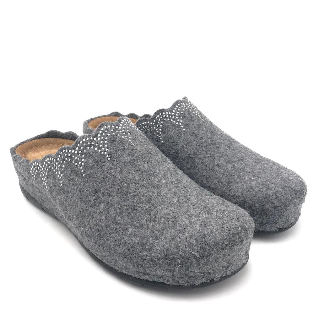 Zulian Calzature Ciabatta Prau grigio Spedizione Gratuita