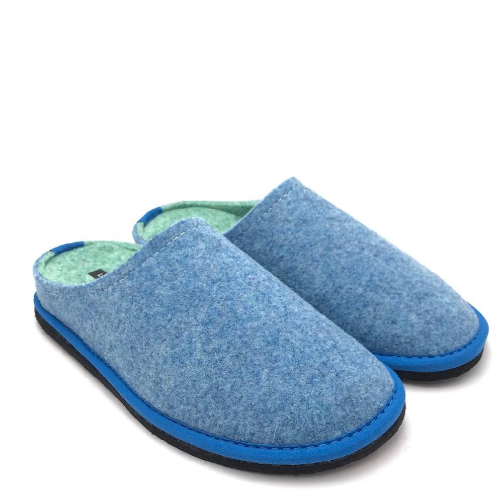 Zulian Calzature Ciabatta Evo bicolor turchese-menta Negozi Online