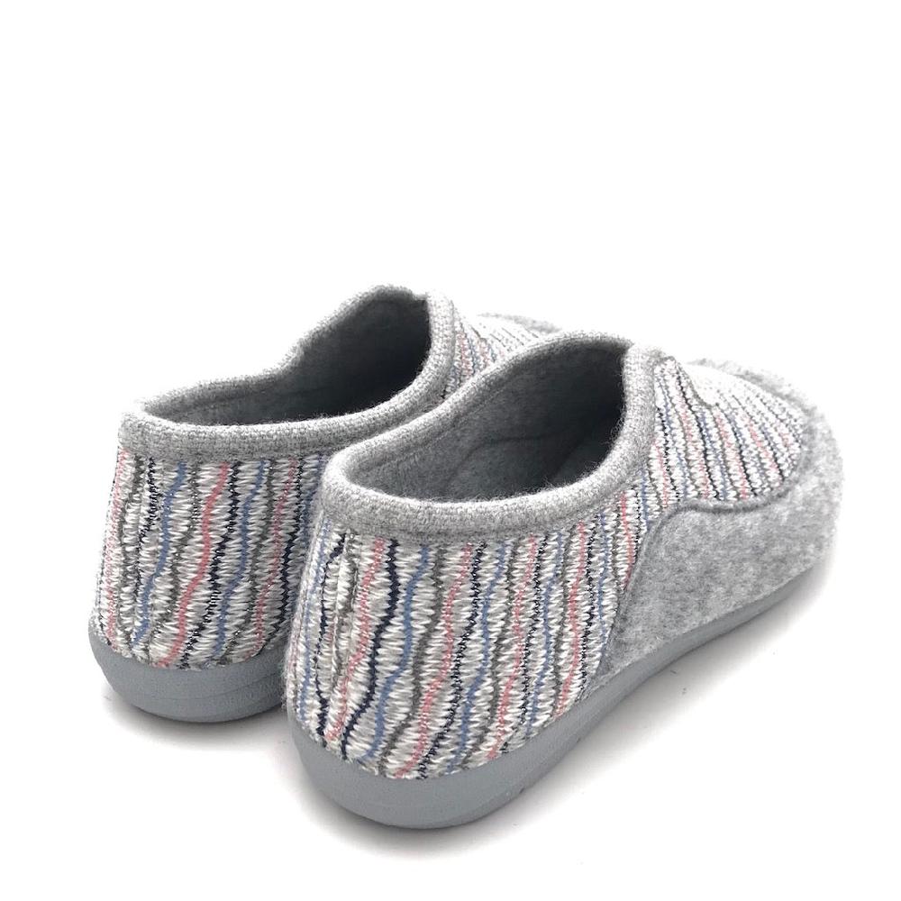 Zulian Calzature Pantofola Reca grigio Consegna Veloce