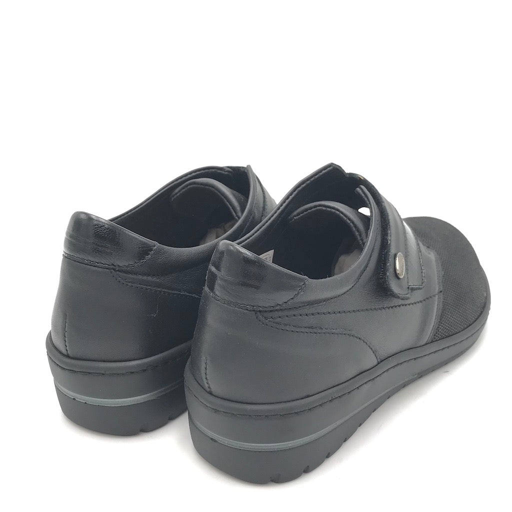 Zulian Calzature Scarpa Nile velcro nera Solo un giorno rimasto