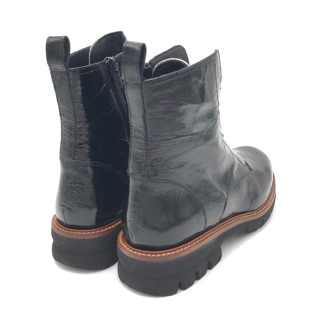 Zulian Calzature Tronchetto naplak nero zip Hotsell